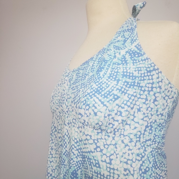 Columbia PFG Women’s Tie Neck Beach Dress Size L - Picture 9 of 12